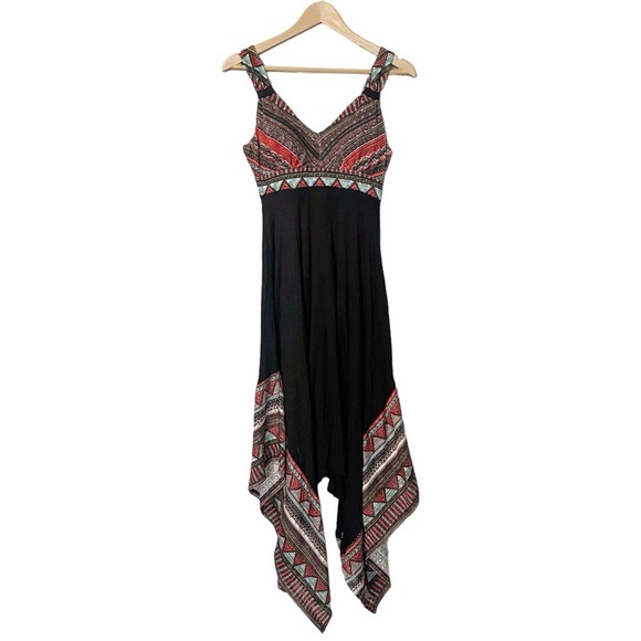 American Rag Boho/Bohemian Hippie Style Flowy Beachy Vacation Midi Dress - Picture 1 of 7